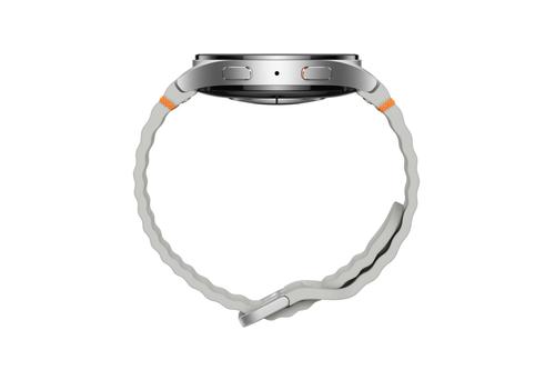 SAMSUNG Galaxy Watch7 - 44 mm - smart klocka med sportband - gummi - bandstorlek: M/L - display 1.47" - 32 GB - NFC, Wi-Fi, Bluetooth - 33.8 g  - silv (SM-L310NZSAEUE)