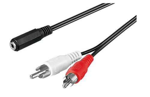 MICROCONNECT Audio Adapter Cable, 1,5 meter (AUDLRC14)