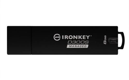 KINGSTON 8GB D300SM AES 256 XTS Encrypted USB Drive (IKD300SM/8GB)