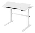 DELTACO Office, 2-Stage Single Motor Electric Desk, Tiltable Desktop