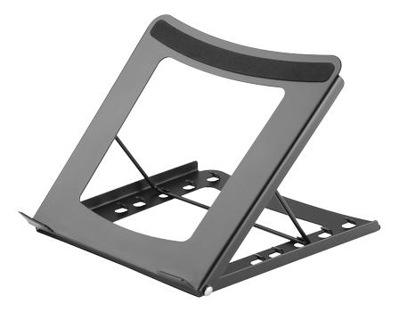 DELTACO Office, Foldable Laptop/ Tablet Stand, 5 positions (DELO-0200)
