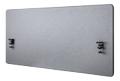 DELTACO Akustikpanel til skrivebord med filtpåfyldning, 1200x600 mm