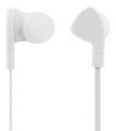 STREETZ In-Ear Headphones with Microphone, 3.5mm - White