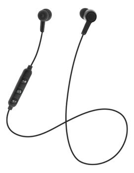 STREETZ in-ear Bluetooth headset, 3 hours use, Bluetooth 5.0, black (HL-BT301)