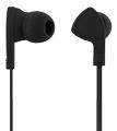 STREETZ In-Ear Headphones with Microphone, 3.5mm - Black