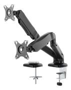 DELTACO ARM-1300 Desk mount dual gas spring 13-27 13kg
