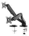 DELTACO ARM-1300 Desk mount dual gas spring 13-27 13kg