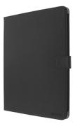 DELTACO suojakotelo 10,9" iPadille (2020), vegaanista nahkaa, musta