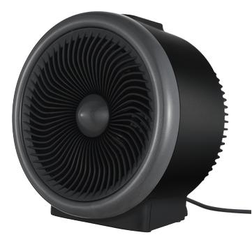 Nordic Home Culture Fan Heater, heating and cooling, 2000W,  black (HTR-520)