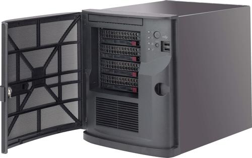 SUPERMICRO Mini-tower chassis w/ 4x 3.5 (CSE-721TQ-350B)