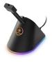 DELTACO Gaming RGB Mouse Bungee for Mouse Cable - Black/RGB