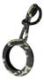 DELTACO Apple AirTag case, silicone, hanger, camouflage