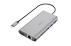 DELTACO USB-C docking station HDMI/ VGA/ 2xUSB-A PD 3.0 spc grey