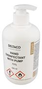 DELTACO Office Hand disinfectant liquid 500ml with pump