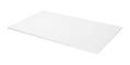 DELTACO Office, Desk board, White laminate, 1200x750x25mm