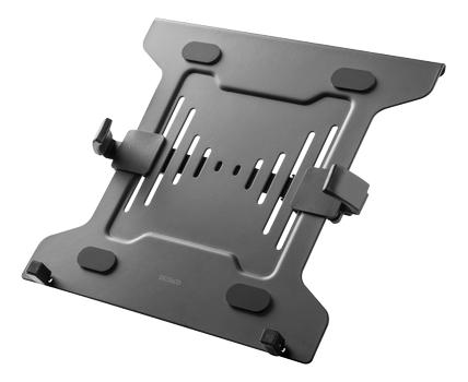 DELTACO OFFICE Universell laptop holder, 10-15,6", VESA, svart (ARM-0540)