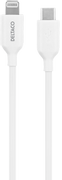 DELTACO USB-C till Lightning kabel, MFi C94, 1m, white