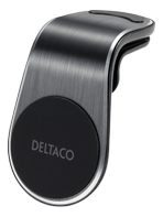 Deltaco ARM-C104 - bilholder for mobiltelefon - magnetisk, vinklet, slank