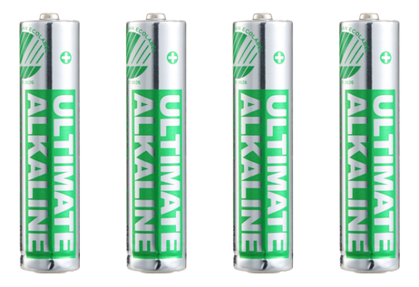 Deltaco Ultimate batteri - Svaneøkomerket - 4 x AAA / LR03 - Alkalisk