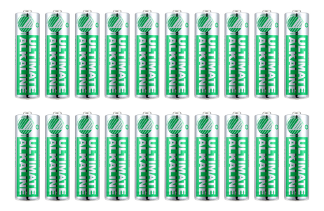 Deltaco Ultimate batteri - Svaneøkomerket - 20 x AA / LR6 - Alkalisk