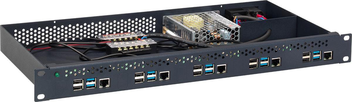 Rackmount IT for 5 units Raspberry Pi 4 (RM-PI-T1)
