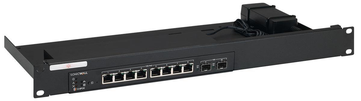 Rackmount IT Kit for SonicWall SWS12-8 / SWS12-8POE (RM-SW-T8)