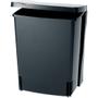 BRABANTIA Built-In Bin 10 ltr Black m/låg og ophæng