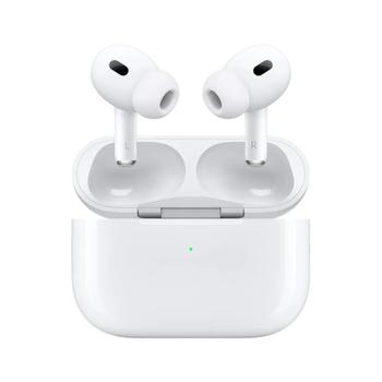 APPLE AirPods Pro (2. gen.) med MagSafe-ladeetui (USB-C) True wireless-hodetelefoner Stereo Hvit (MTJV3DN/A)