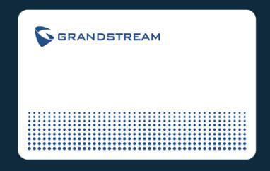GRANDSTREAM Gds37X0-Card Access Cards (GDS37X0-CARD-SINGLE)