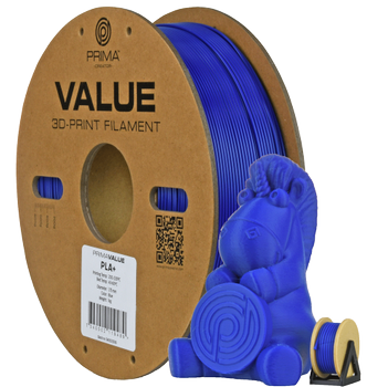 PRIMA PrimaValue PLA+ - Blue - 1.75mm - 1kg (PV24-PLA-175-1000-BU)
