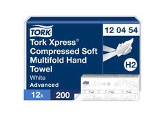 TORK 120454 Xpress Advanced håndklædeark 2-lags W-fold H2