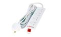 MICROCONNECT 4-way UK Surge Protected