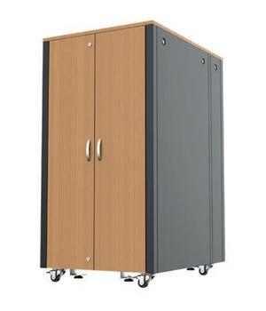 LANVIEW 19" 36U Rack Cabinet W:750 x  (RDLAK36U751BL-WOOD)