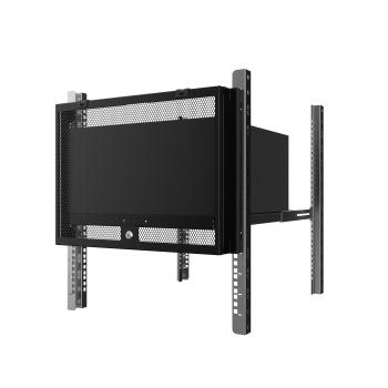 LANVIEW 8U 19" Rack Mount, Security (RAB508BL)
