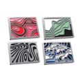 HP Badge Pack Magentic Badges Abstract