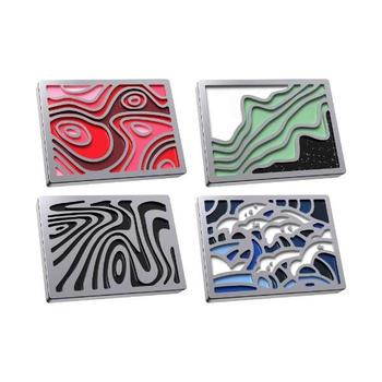 HP Badge Pack Magentic Badges Abstract (85U20AA)