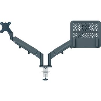 LEITZ Ergo dobbelt skærmarm og laptopstativ (65380089)