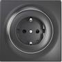 FIBARO Socket-Outlet Type F Black