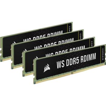 CORSAIR WS DDR5 5600MHz RDIMM 64GB (4x16GB) CL40-40-40-77 1.25V Intel XMP & AMD EXPO ECC (CMA64GX5M4B5600Z40)