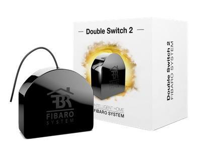 FIBARO Electrical Relay Black (FGS-223-ZW5)