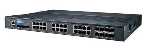 ADVANTECH 4 x 10GbE + 16GE + 8GE Combo (EKI-9728G-4X8CI-AE)