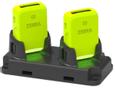 ZEBRA RS2100 2-Slot Scanner Charger Allows Charging of 2 RS2100 Wearable Scanners. Requires AC Power Supply PWR-WUA5V12W0 and USB-C to USB-A cable CBL-TC5X-USBC2A-01 IN