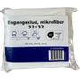_ Engangsklud, 32x32cm, hvid, mikrofiber