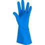 DPL Husholdningshandske, DPL Interface soft, 8, blå, nitril, pudderfri, uden velour, anatomisk formet