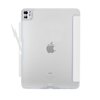 PIPETTO iPad Pro 13 (2024) Origami No3 Pencil Case - White (P053-60-AG)