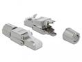 DELOCK RJ45 plug Cat.6A STP toolfree