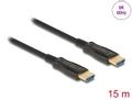 DELOCK Active Optical Cable HDMI 8K 60 Hz 15 m