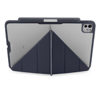 PIPETTO iPad Pro 11 (2024) Origami No3 Pencil Case - Dark Blue (P053-113-AF)
