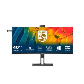 Philips 40" 5K2K (5120x2160) UltraWide Thunderbolt 4-skjerm, Popup-webkamera med Windows Hello (40B1U6903CH/00)