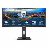 Philips B Line 346B1C - LED-skjerm - kurvet - 34" (346B1C/00)